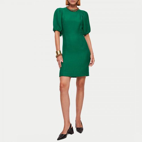 Green Crinkle Crepe Mini Dress - Jigsaw - Modalova