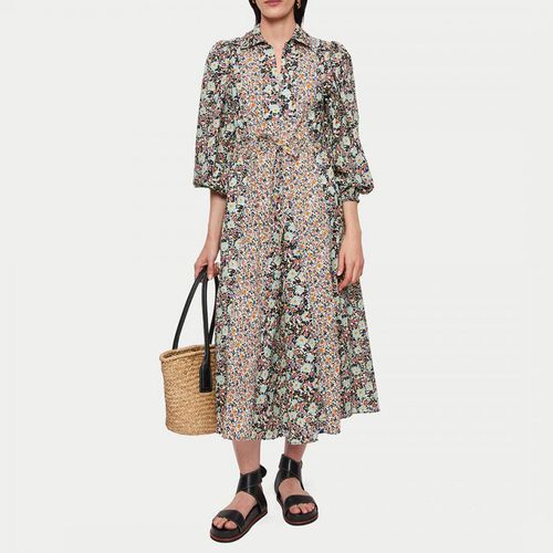 Etoile Floral Print Cotton Dress - Jigsaw - Modalova