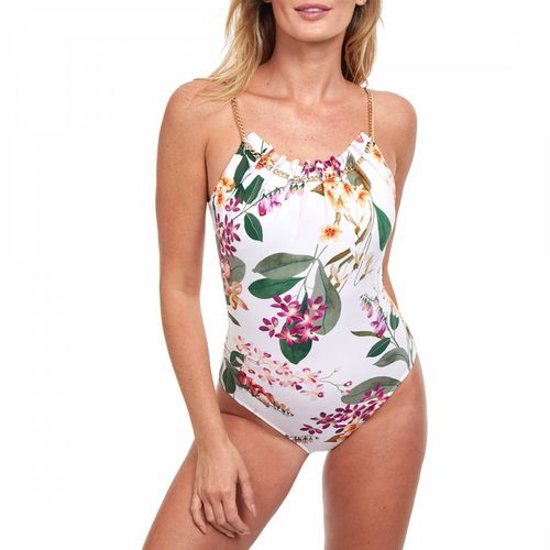 Green Multi Floral Print Swimsuit - Gottex - Modalova