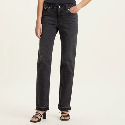 Black Straight Stretch Jeans - Levi's - Modalova