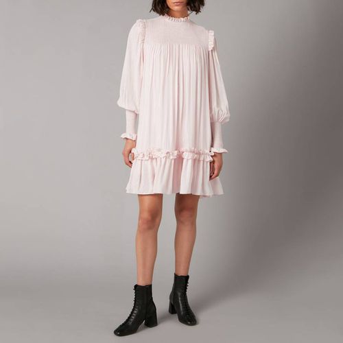 Pale Pink Ruffle Marsha Dress - Temperley London - Modalova