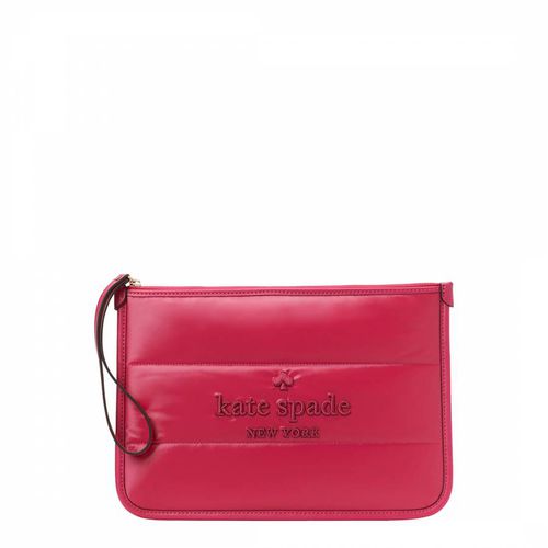 Festive Pink Ella Wristlet Pouch - Kate Spade - Modalova