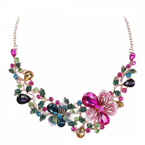 K Multi Colour Bouquet Necklace - Liv Oliver - Modalova