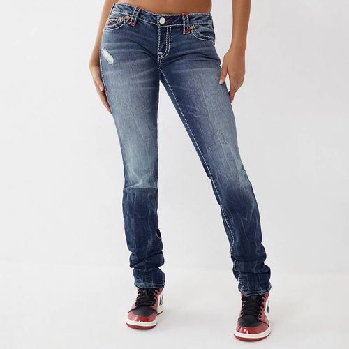 Mid Stella Faded Design Stretch Jeans - True Religion - Modalova