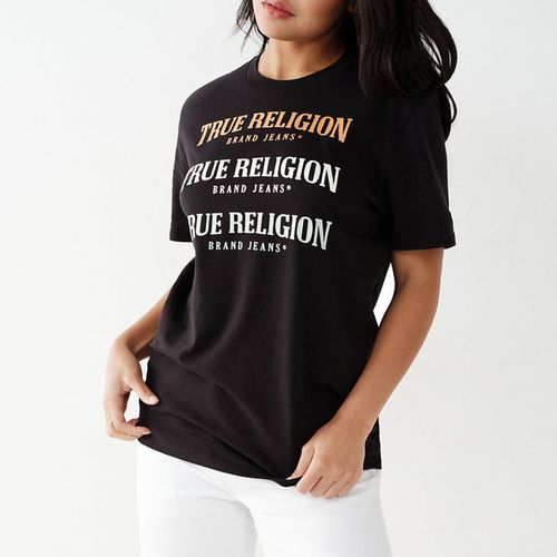 Logo Relaxed Fit Cotton T-Shirt - True Religion - Modalova