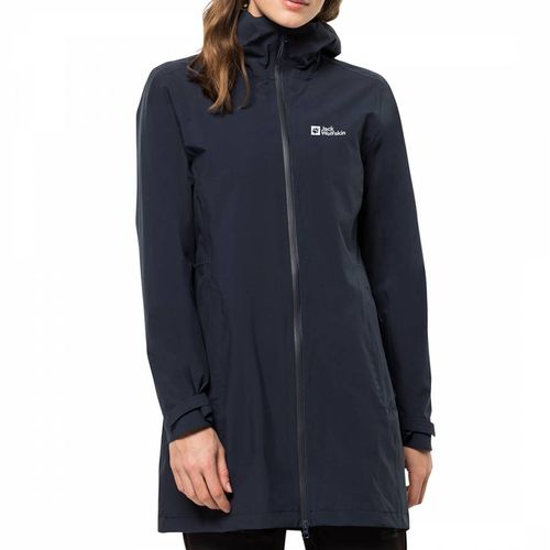 Navy Pack & Go 2L Rain Coat - Jack Wolfskin - Modalova