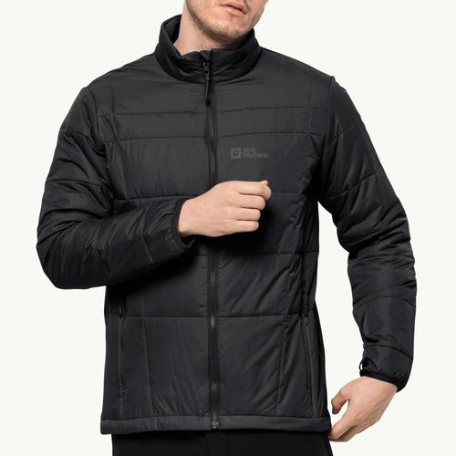 Black Bergland Insulated Jacket - Jack Wolfskin - Modalova