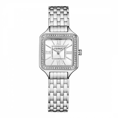 Women's Confidant Square Crystal Watch 27mm - Stuhrling - Modalova