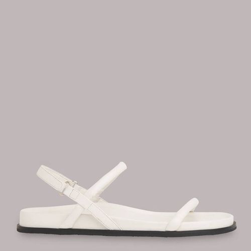 White Shelby Padded Leather Sandals - WHISTLES - Modalova