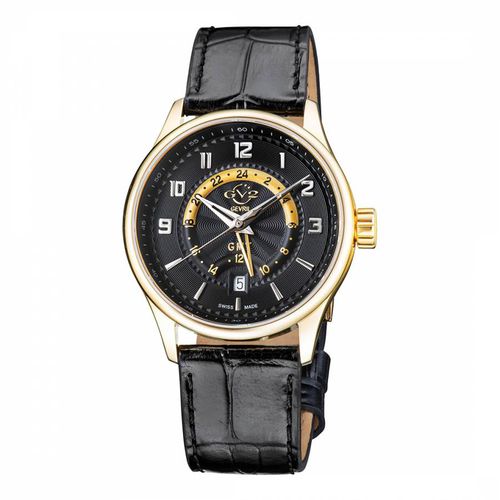 Men's /Black GV2 Giromondo Watch 42mm - Gevril - Modalova