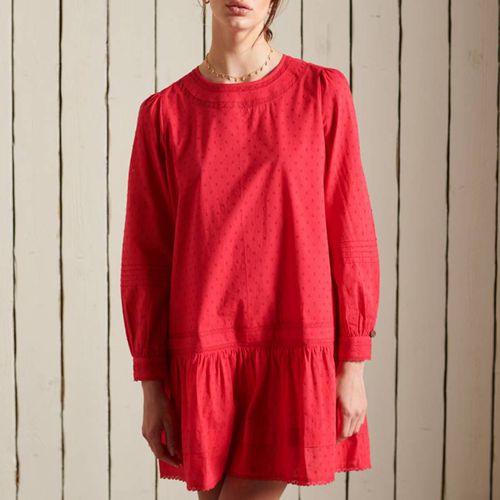 Red Lace Mini Dress - Superdry - Modalova
