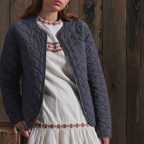 Indigo Cotton Liner Jacket - Superdry - Modalova