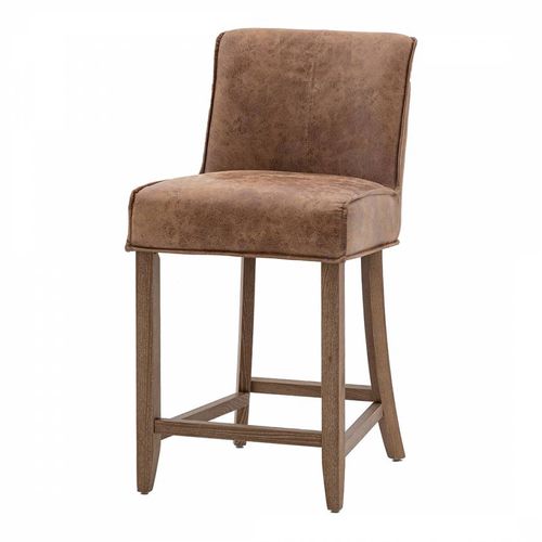 Fallbrook Bar Stool Leather Set of 2 - Gallery Living - Modalova