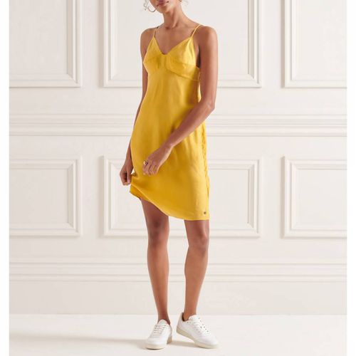 Yellow Cupro Cami Dress - Superdry - Modalova