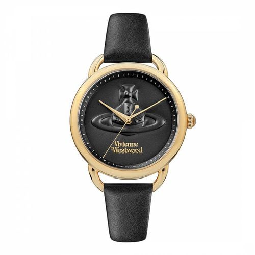 Black Dial Carnaby Quartz Watch - Vivienne Westwood - Modalova