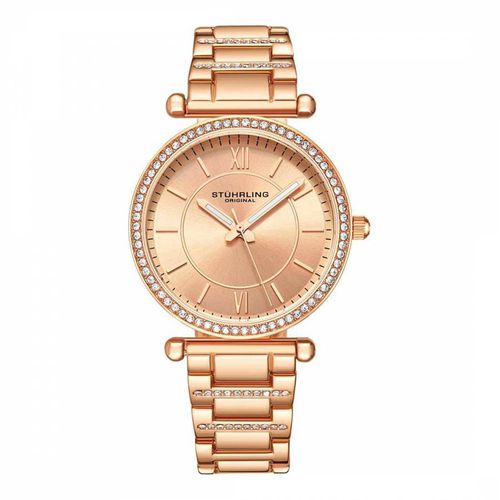 Women's /Rose Aria Quartz Crystal Watch 36mm - Stuhrling - Modalova