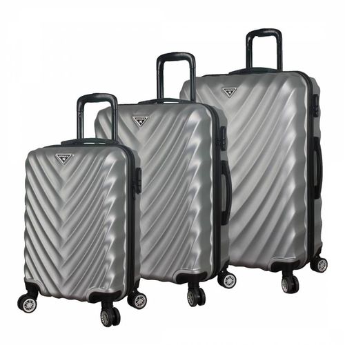 Grey Cabin/Medium And Large Directional Lined Suitcase (Set Of 3) - MyValice - Modalova