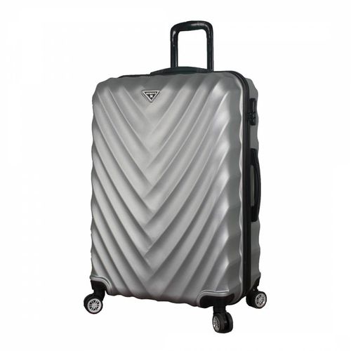 Large Grey Directional Lined Suitcase - MyValice - Modalova