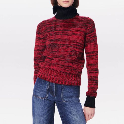 Red Chunky Wool Jumper - Victoria Beckham - Modalova