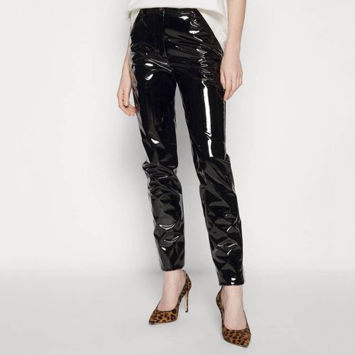 Black Skinny Shiny Trousers - Victoria Beckham - Modalova