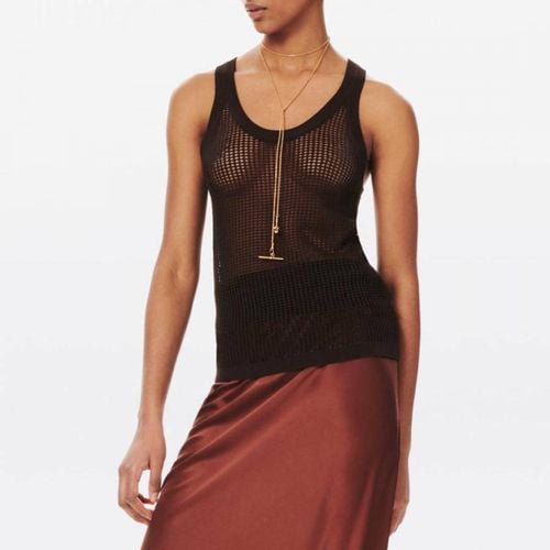 Brown Netter Scoop Neck Vest - Victoria Beckham - Modalova