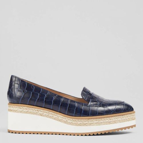 Navy Carrie Platform Shoes - L K Bennett - Modalova