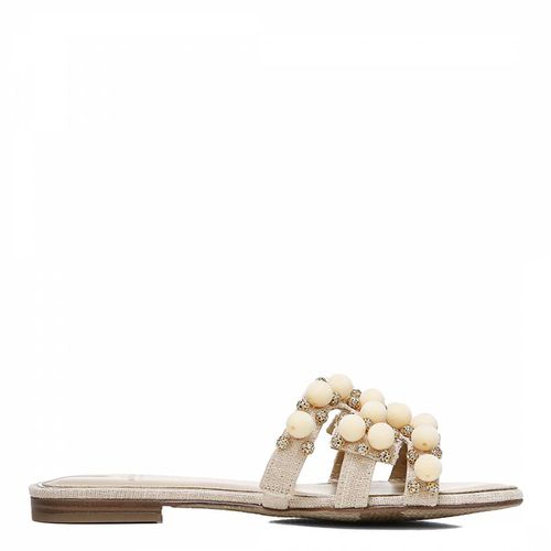 Summer Sand Bay 19 Linen Flat Sandals - Sam Edelman - Modalova