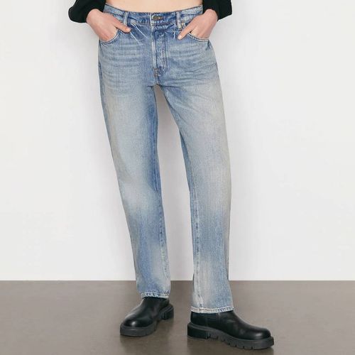 Washed Light Le Slouch Straight Jeans - Frame Denim - Modalova