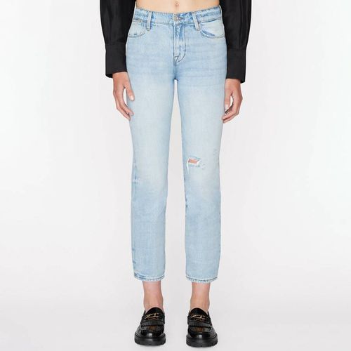 Light Blue Le High Straight Jeans - Frame Denim - Modalova