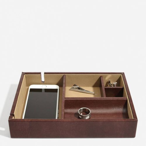 Brown Dulwich Designs Leather Valet - Stackers - Modalova