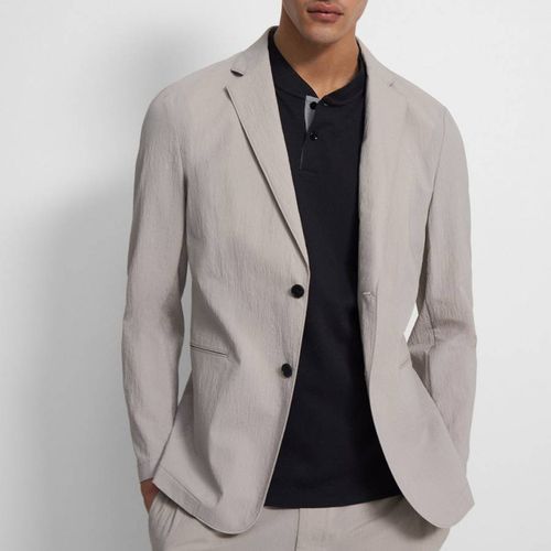 Taupe Clinton Single Breasted Blazer - Theory - Modalova