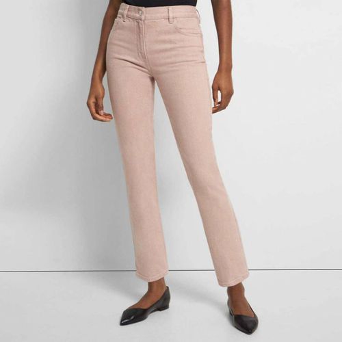 Pale Pink Trecca Stretch Slim Jeans - Theory - Modalova