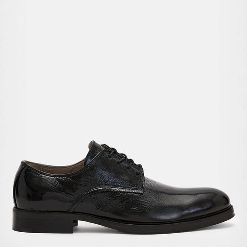 Black Apollo Patent Derby Shoe - AllSaints - Modalova