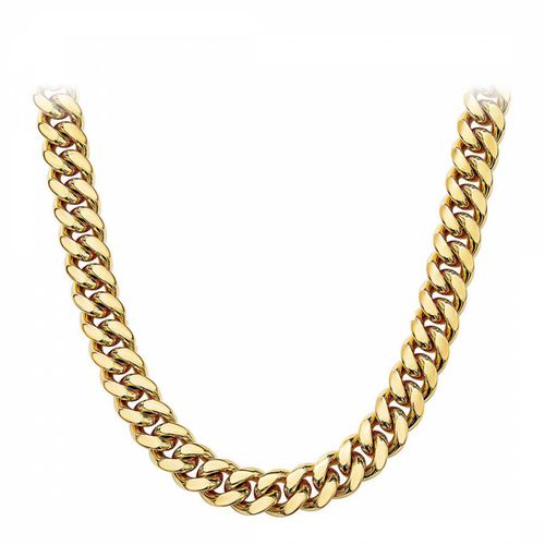 K Gold Chain Link Necklace - Stephen Oliver - Modalova