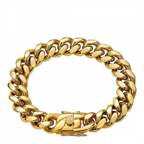 K Wide Thick Chain Link Bracelet - Stephen Oliver - Modalova