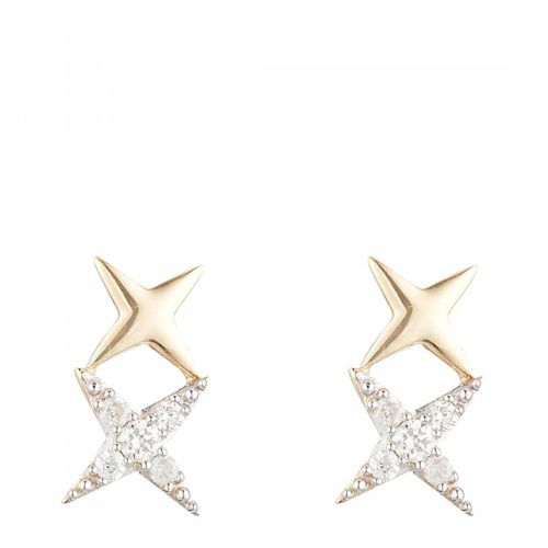 Gold 'Tetovo' Diamond Earrings - Artisan Joaillier - Modalova