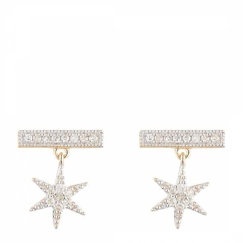 Gold 'Stuga' Diamond Earrings - Artisan Joaillier - Modalova