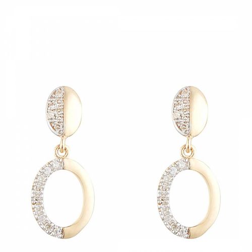 Gold 'Berava' Diamond Earrings - Artisan Joaillier - Modalova