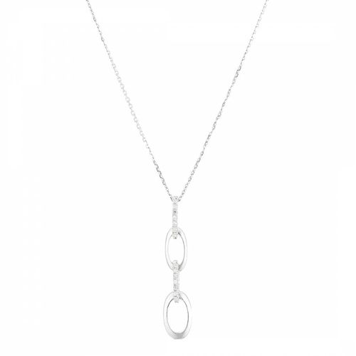 White Gold 'Bari' Diamond Pendant Necklace - Artisan Joaillier - Modalova