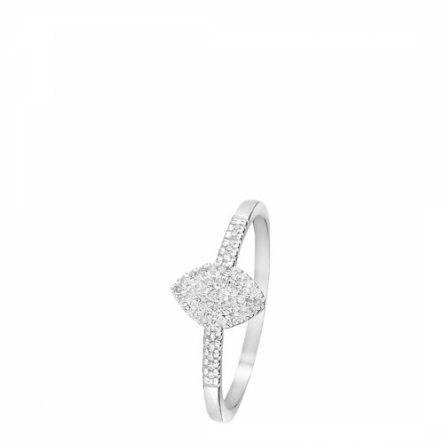 White Gold 'Sansa' Diamond Ring - Artisan Joaillier - Modalova