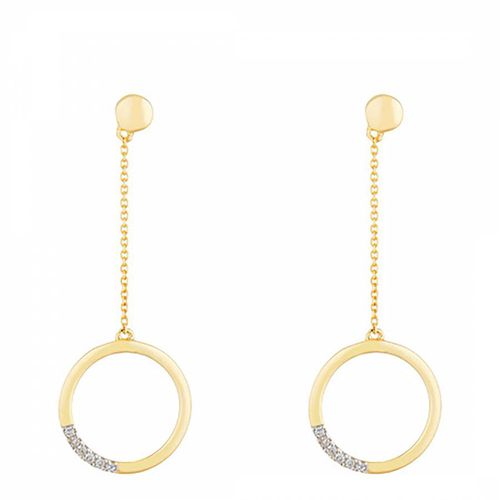 Gold 'Alexa' Diamond Earrings - Artisan Joaillier - Modalova