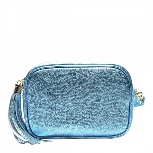 Blue Leather Crossbody Bag - Renata Corsi - Modalova