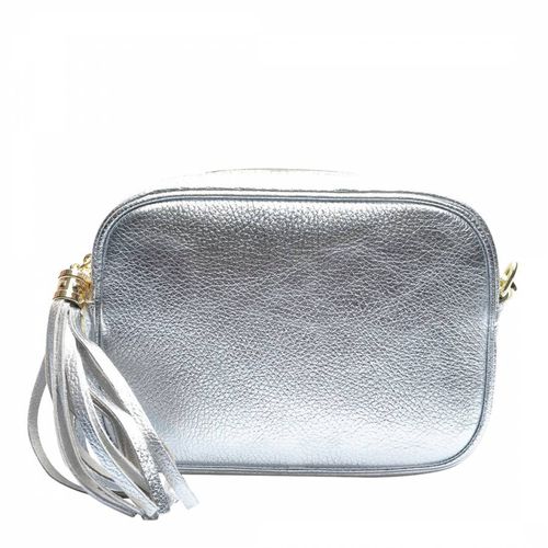 Silver Leather Crossbody Bag - Renata Corsi - Modalova