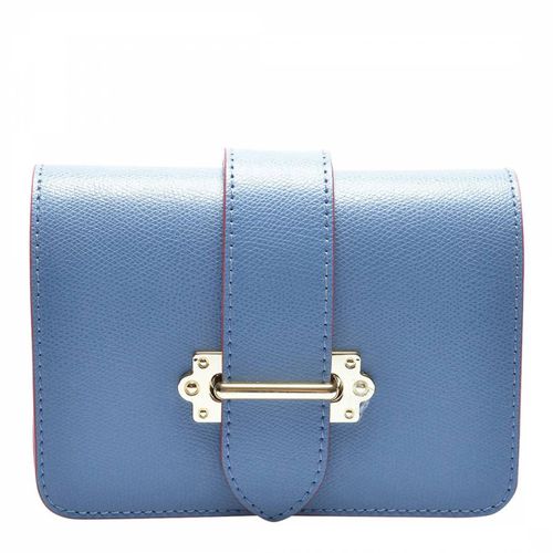 Blue Italian Leather Waist Bag - Renata Corsi - Modalova