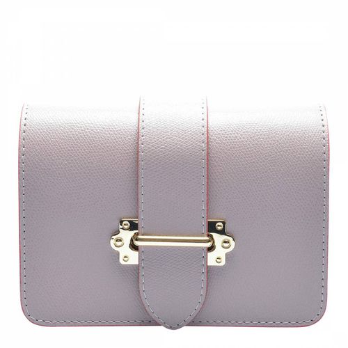 Pink Italian Leather Waist Bag - Roberta M - Modalova