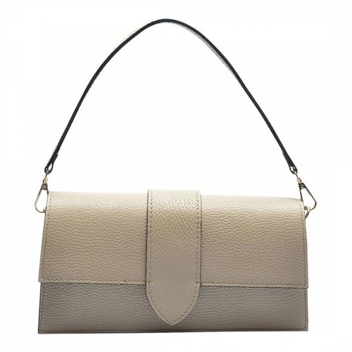Italian Leather Top Handle Bag - Carla Ferreri - Modalova