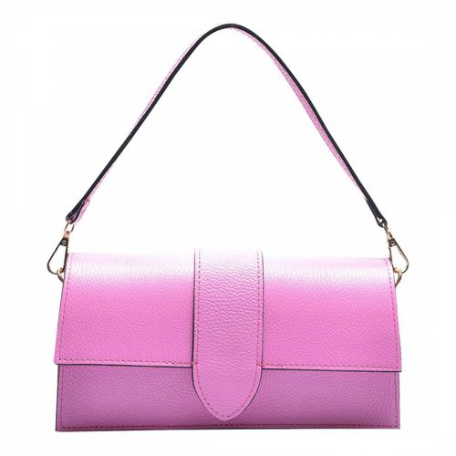 Pink Leather Top Handle Bag - Carla Ferreri - Modalova