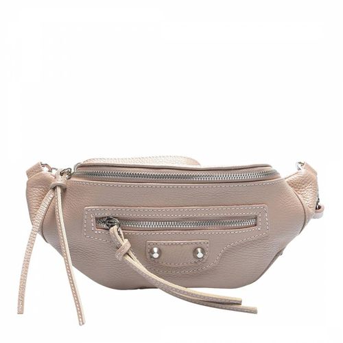 Pink Italian Leather Crossbody bag - Carla Ferreri - Modalova