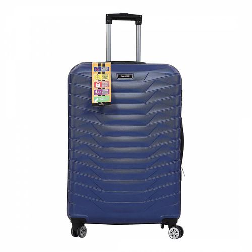 Dark Blue Large Valiz Suitcase - Polina - Modalova