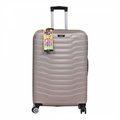 Gold Large Valiz Suitcase - Polina - Modalova